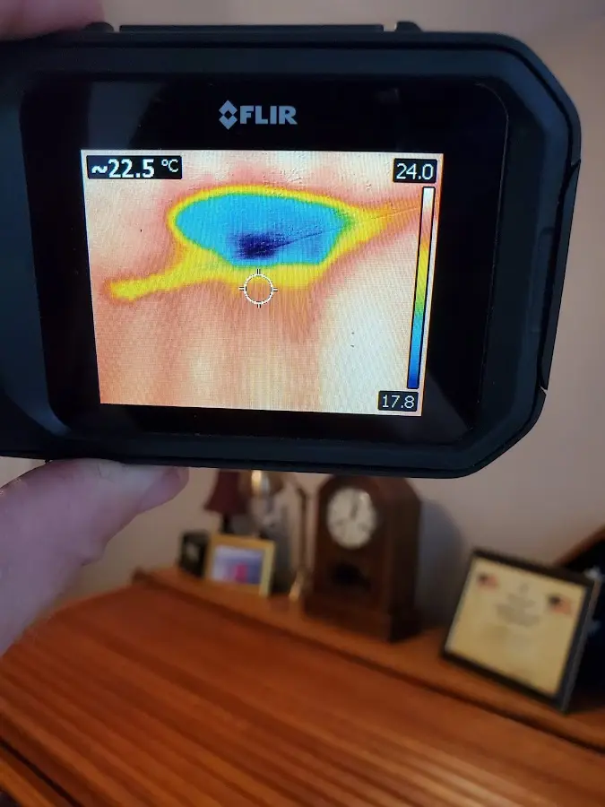 Thermal imaging inspection for water damage in Sidney